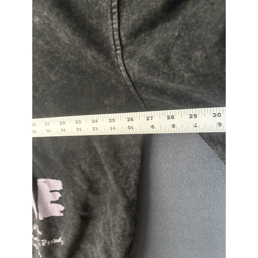 The Cure H & M Divided Oversized Sweatshirt Acid Washed Band 1984 Tour Large - Picture 6 of 7